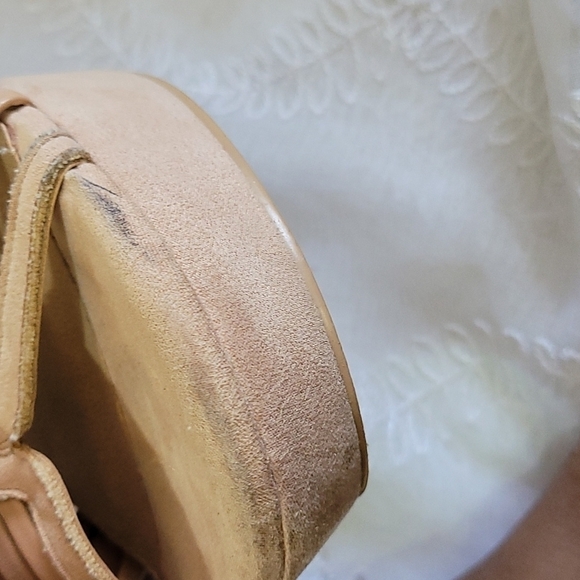 Torrid Wedge Sandals Size 12W Cream - Picture 11 of 11